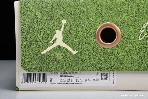 Rep Husky Golf High Retro Jordan FJ0849-001 1 Eastside Golf  1961  FJ0849-001 1217